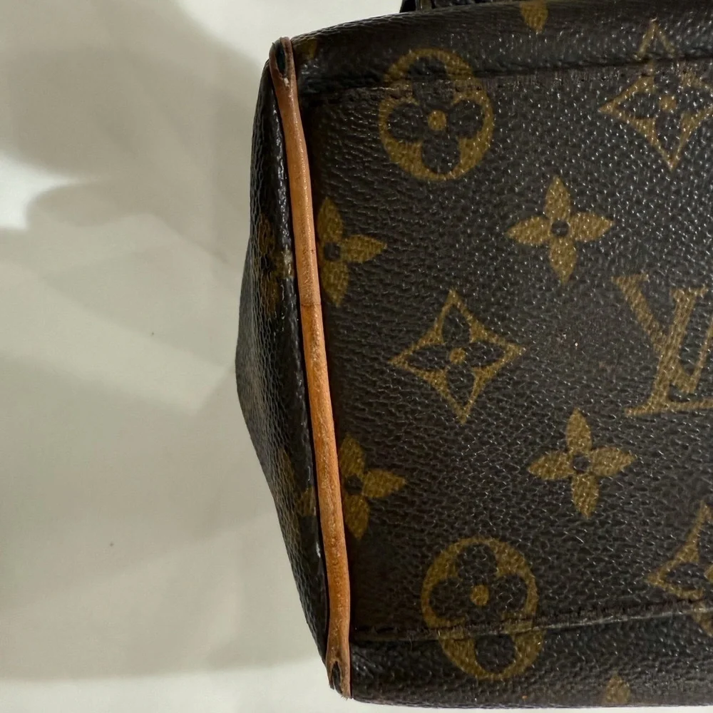 Louis Vuitton Monogram Manhattan PM logo Handbag 2005 collection 100% Authentic - Picture 6 of 16